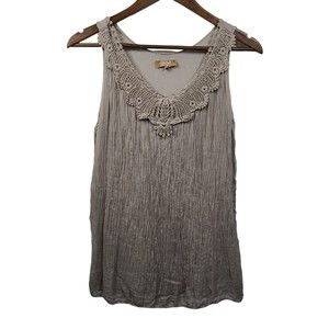 Carla Conti Silk Sleeveless Blouse Womens Small Made in Italy